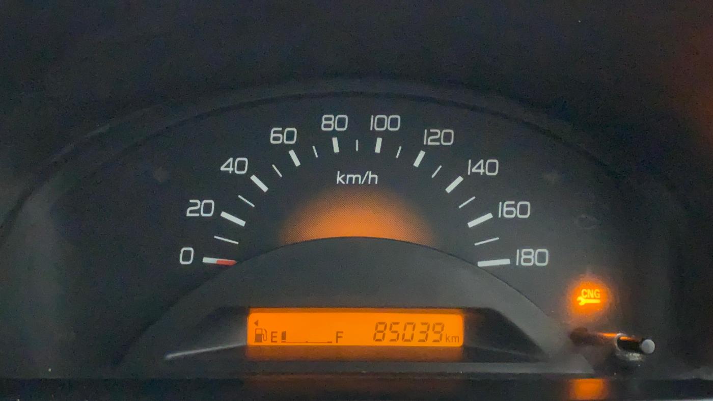 2015 Maruti Wagon R 1.0 LXI CNG, CNG, Manual, 85,038 km, Odometer Image