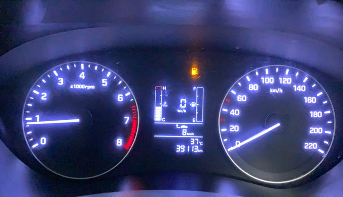 2017 Hyundai Elite i20 ASTA 1.2, Petrol, Manual, 39,113 km, Odometer Image