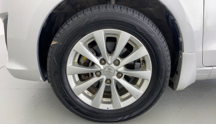 2014 Maruti Ertiga ZXI, Petrol, Manual, 60,849 km, Left Front Wheel