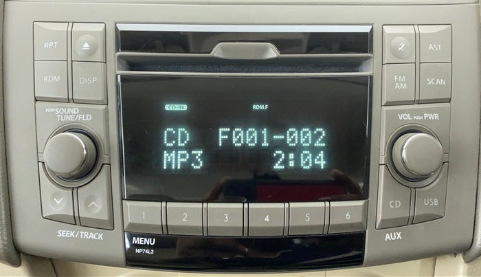 2014 Maruti Ertiga ZXI, Petrol, Manual, 60,849 km, Infotainment System