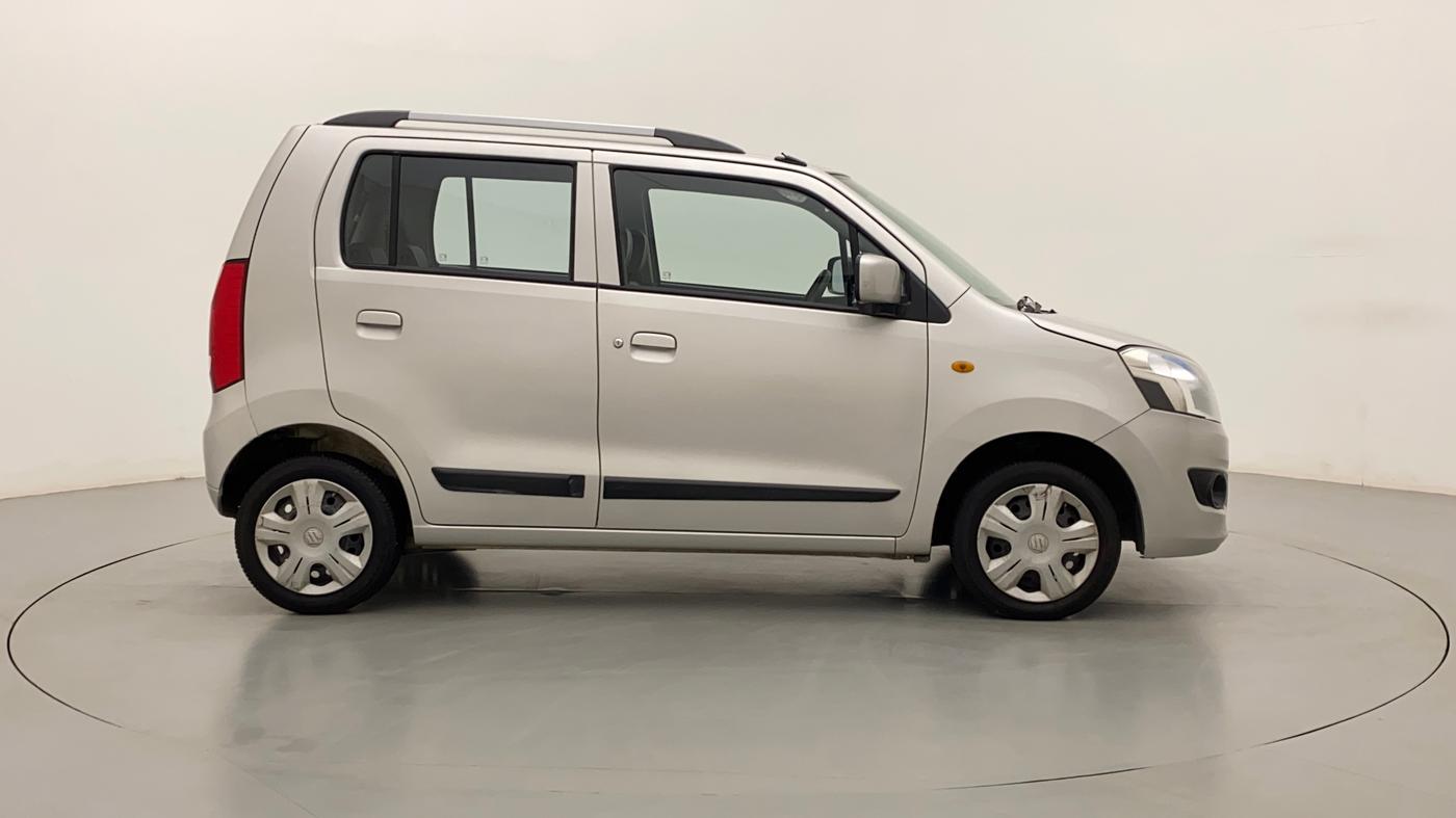 2016 Maruti Wagon R 1.0 VXI OPT, Petrol, Manual, 52,356 km, Right Side View