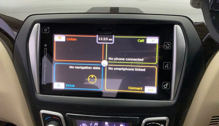 2016 Maruti Ciaz ZXI+, Petrol, Manual, 90,656 km, Infotainment System