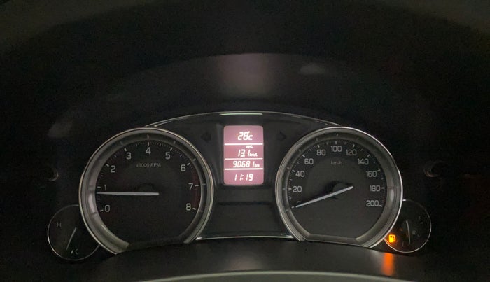 2016 Maruti Ciaz ZXI+, Petrol, Manual, 90,656 km, Odometer Image