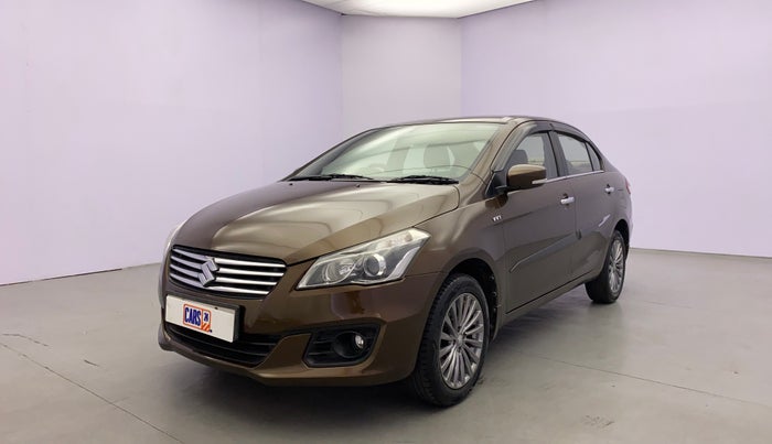 2016 Maruti Ciaz ZXI+, Petrol, Manual, 90,656 km, Left Front Diagonal