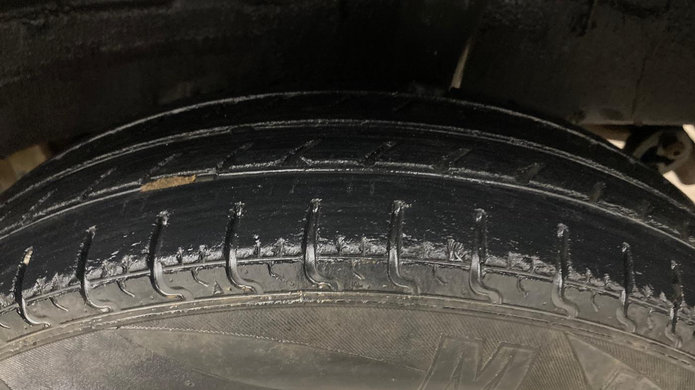 2018 Renault Kwid RXT 1.0 (O), Petrol, Manual, 93,378 km, Left Rear Tyre Tread