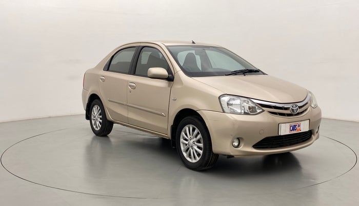 2011 Toyota Etios V, Petrol, Manual, 45,602 km, Right Front Diagonal