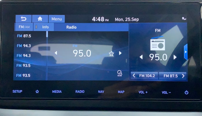 2021 Hyundai NEW I20 ASTA (O) 1.2 MT, Petrol, Manual, 31,974 km, Infotainment System