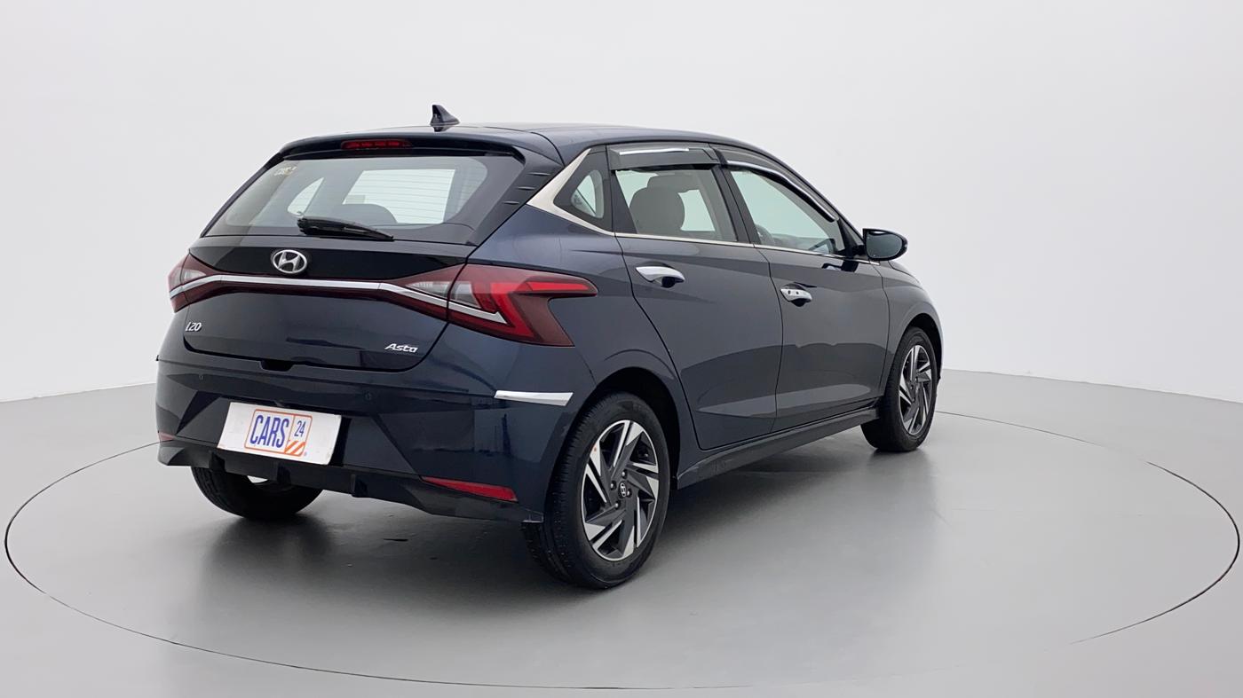 2021 Hyundai NEW I20 ASTA (O) 1.2 MT, Petrol, Manual, 31,974 km, Right Back Diagonal