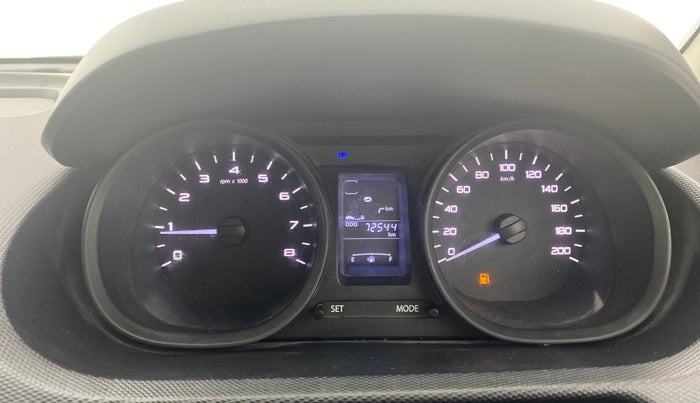 2018 Tata Tiago XT PETROL, Petrol, Manual, 72,539 km, Odometer Image