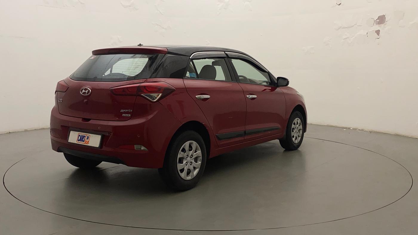 2017 Hyundai Elite i20 SPORTZ 1.2, Petrol, Manual, 41,883 km, Right Back Diagonal