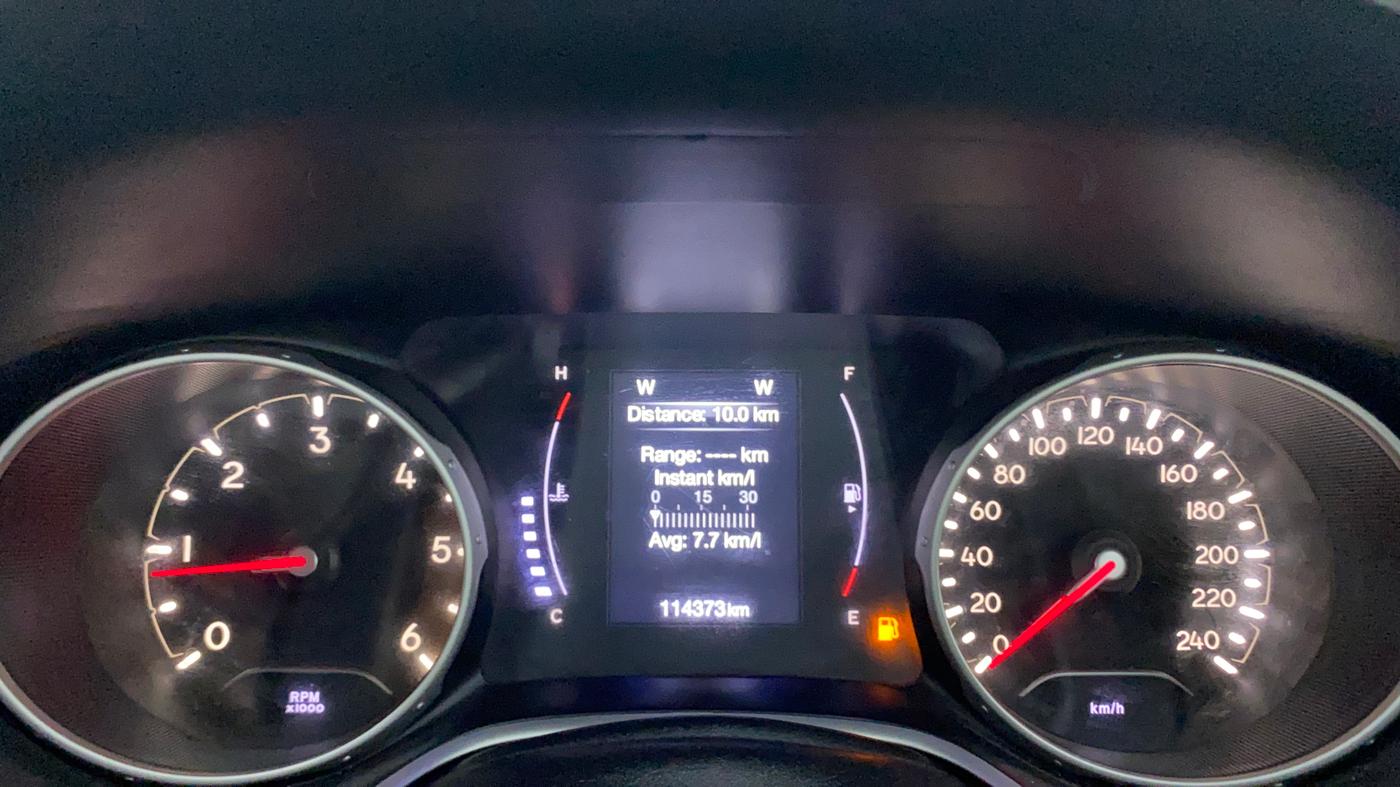 2018 Jeep Compass LONGITUDE 2.0 DIESEL, Diesel, Manual, 1,14,373 km, Odometer Image