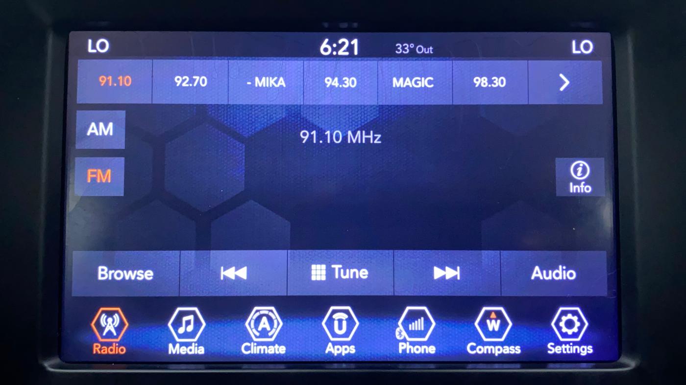 2018 Jeep Compass LONGITUDE 2.0 DIESEL, Diesel, Manual, 1,14,373 km, Touchscreen Infotainment System