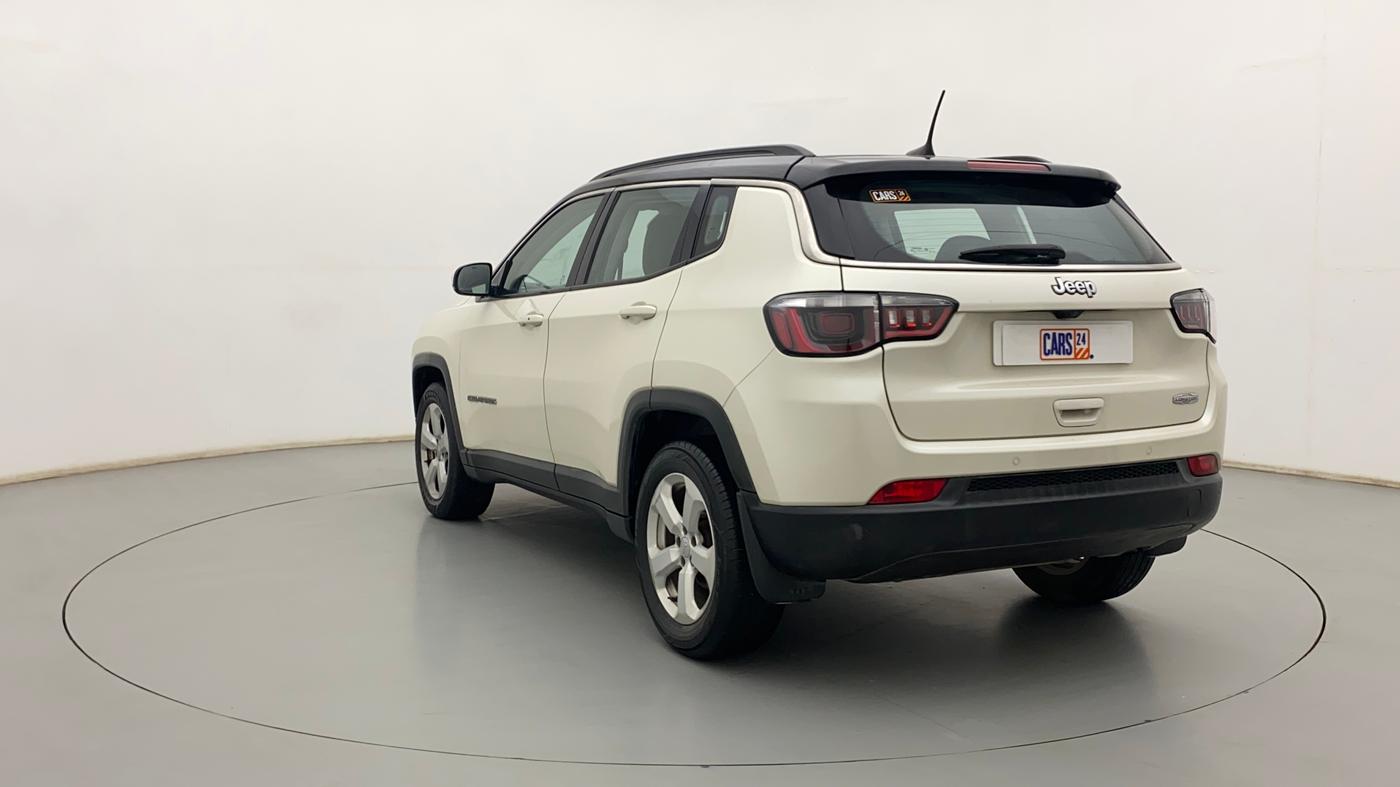 2018 Jeep Compass LONGITUDE 2.0 DIESEL, Diesel, Manual, 1,14,373 km, Left Back Diagonal