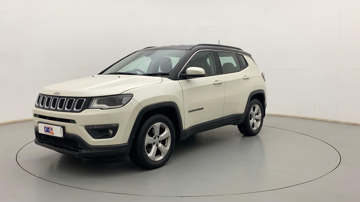 2018 Jeep Compass LONGITUDE 2.0 DIESEL, Diesel, Manual, 1,14,373 km, Left Front Diagonal