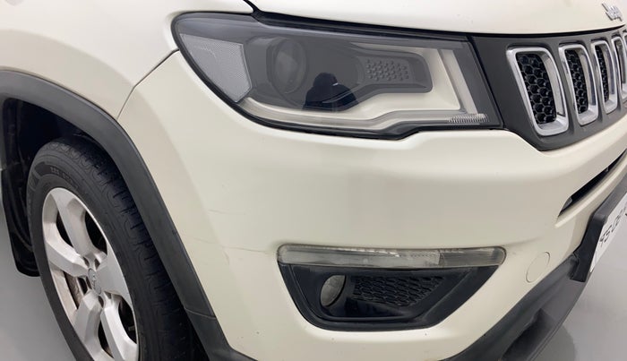 2018 Jeep Compass LONGITUDE 2.0 DIESEL, Diesel, Manual, 1,14,373 km, Right headlight - Daytime running light not functional