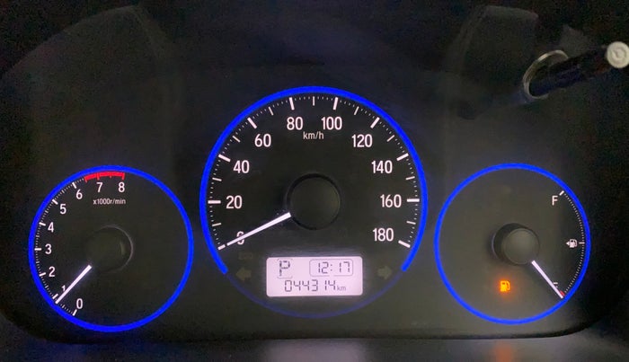 2017 Honda Brio VX AT, Petrol, Automatic, 44,314 km, Odometer Image