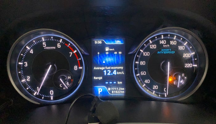 2019 Maruti Ertiga ZXI AT SHVS, Petrol, Automatic, 81,568 km, Odometer Image