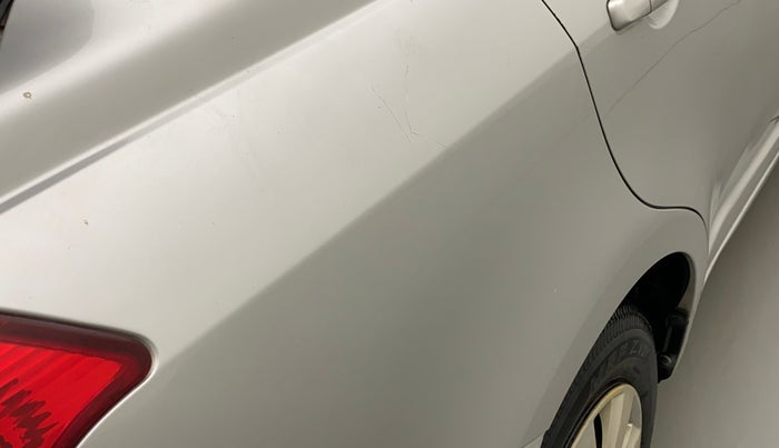 2010 Maruti Swift Dzire VXI, Petrol, Manual, 422 km, Right quarter panel - Slightly dented