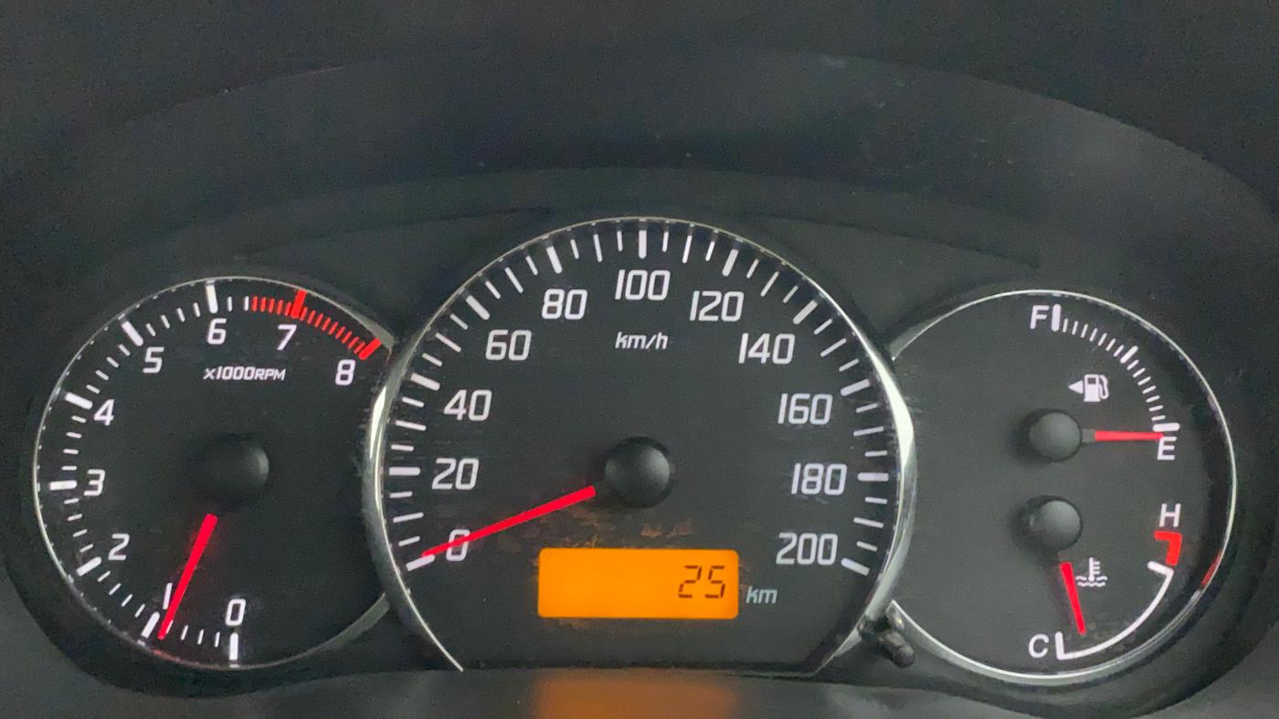 2010 Maruti Swift Dzire VXI, Petrol, Manual, 422 km, Odometer Image