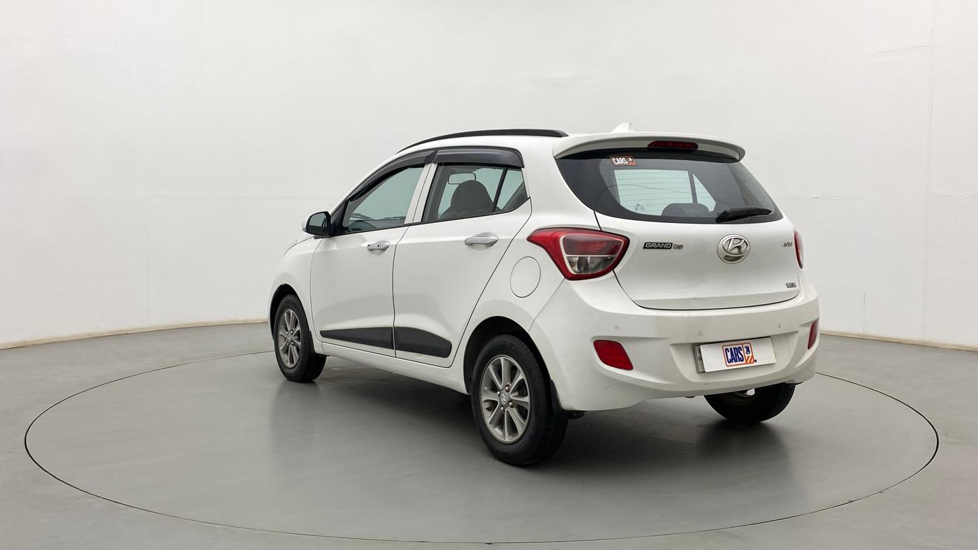 2016 Hyundai Grand i10 ASTA 1.2 KAPPA VTVT, Petrol, Manual, 67,449 km, Left Back Diagonal