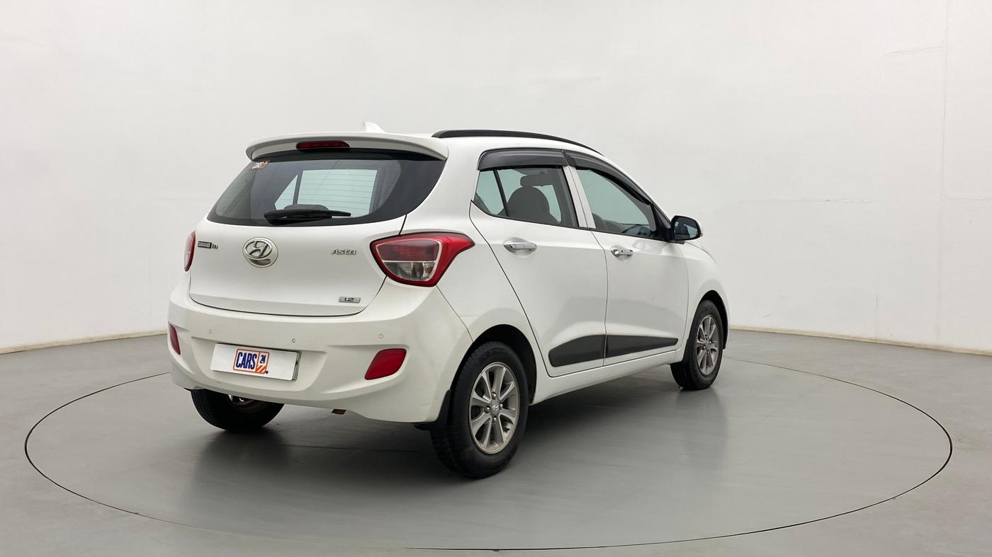 2016 Hyundai Grand i10 ASTA 1.2 KAPPA VTVT, Petrol, Manual, 67,449 km, Right Back Diagonal