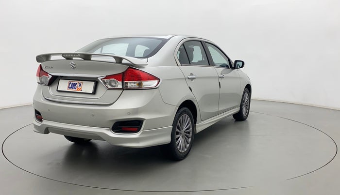 2017 Maruti Ciaz S 1.4 MT PETROL, Petrol, Manual, 89,757 km, Right Back Diagonal