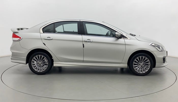 2017 Maruti Ciaz S 1.4 MT PETROL, Petrol, Manual, 89,757 km, Right Side View