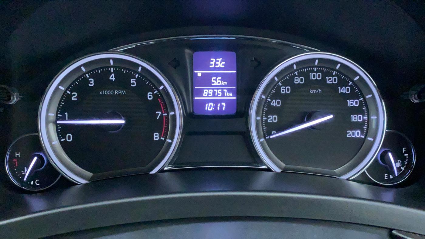 2017 Maruti Ciaz S 1.4 MT PETROL, Petrol, Manual, 89,757 km, Odometer Image