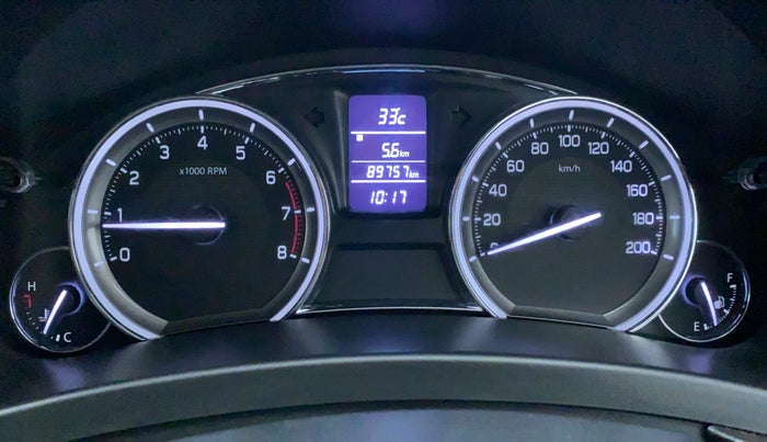 2017 Maruti Ciaz S 1.4 MT PETROL, Petrol, Manual, 89,757 km, Odometer Image