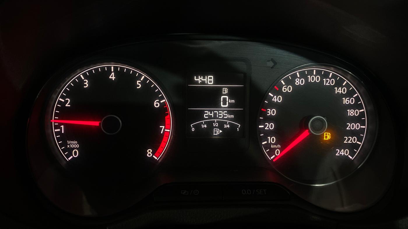 2020 Volkswagen Vento HIGHLINE 1.0L TSI, Petrol, Manual, 24,732 km, Odometer Image