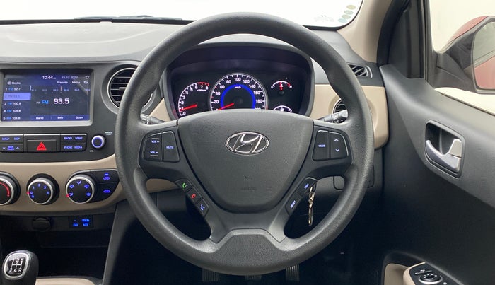 2019 Hyundai Grand i10 SPORTZ 1.2 KAPPA VTVT, Petrol, Manual, 17,006 km, Steering Wheel Close Up