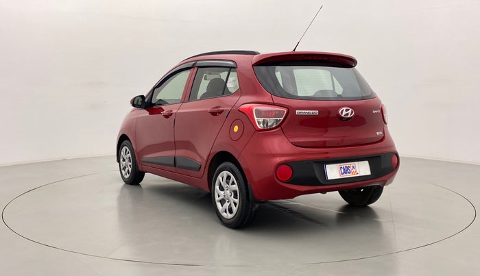 2019 Hyundai Grand i10 SPORTZ 1.2 KAPPA VTVT, Petrol, Manual, 17,006 km, Left Back Diagonal