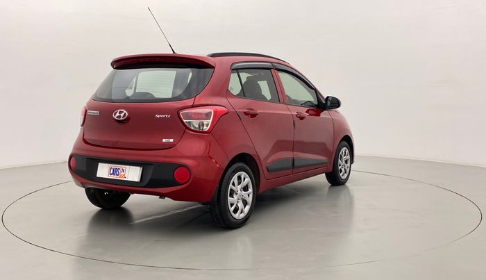 2019 Hyundai Grand i10 SPORTZ 1.2 KAPPA VTVT, Petrol, Manual, 17,006 km, Right Back Diagonal
