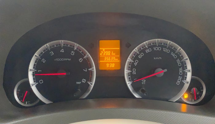 2017 Maruti Ertiga VXI, Petrol, Manual, 35,639 km, Odometer Image