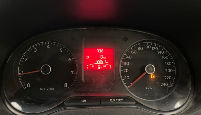 2014 Volkswagen Polo HIGHLINE1.2L, Petrol, Manual, 72,244 km, Odometer Image
