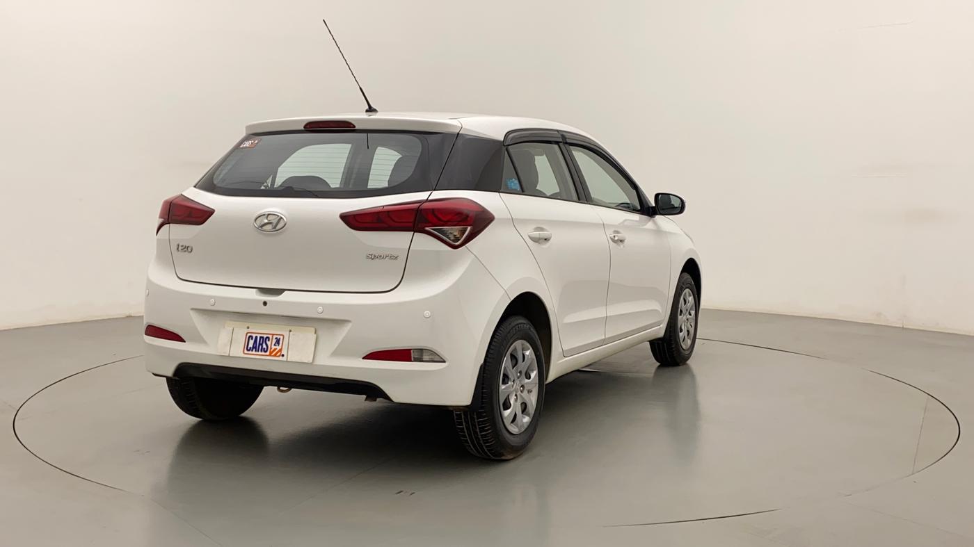 2017 Hyundai Elite i20 SPORTZ 1.2, Petrol, Manual, 41,659 km, Right Back Diagonal