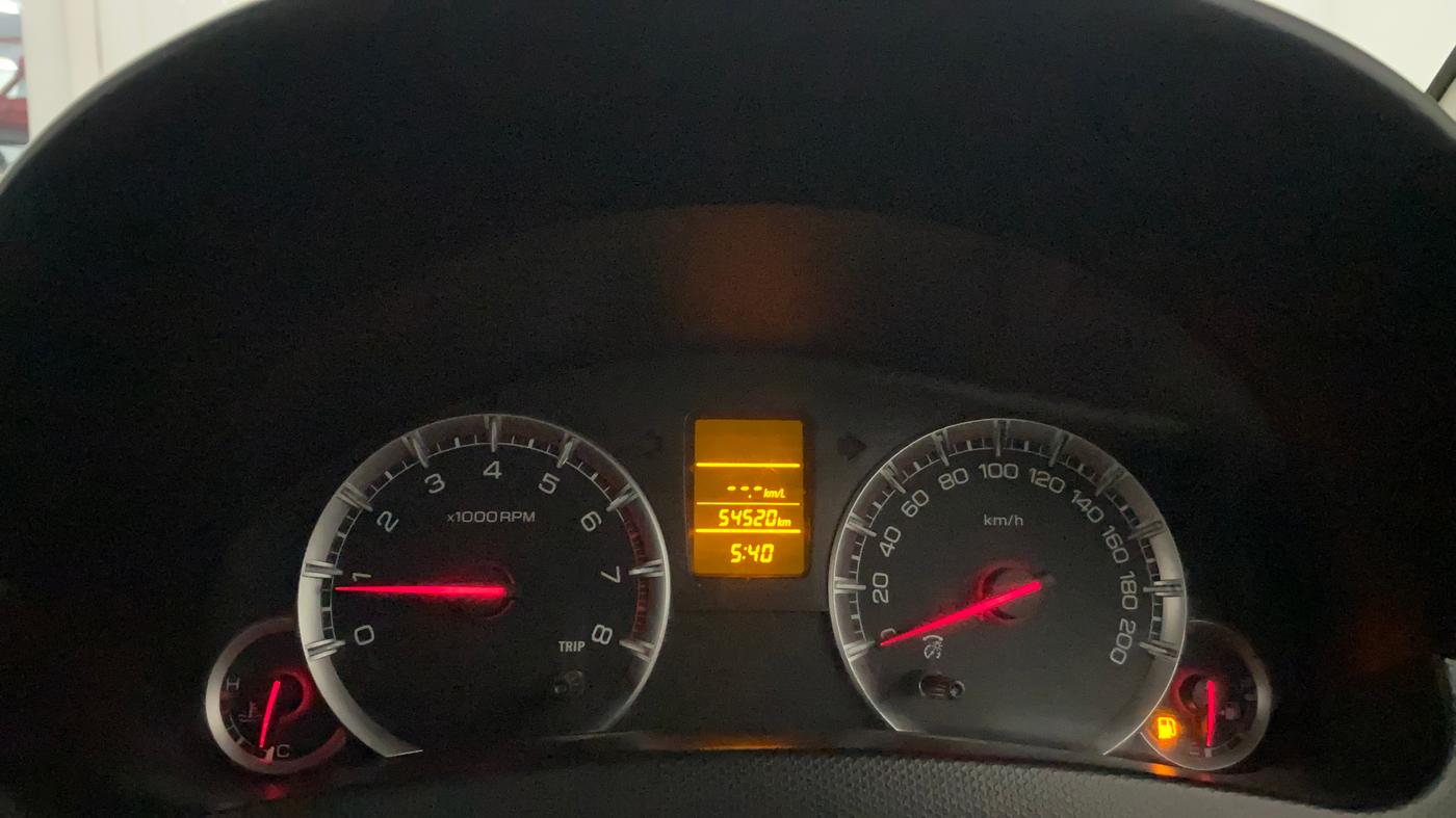 2016 Maruti Swift VXI, Petrol, Manual, 54,499 km, Odometer Image