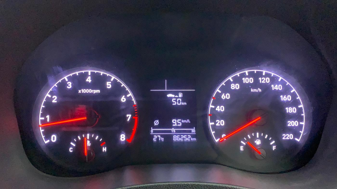 2018 Hyundai Verna 1.6 VTVT SX, Petrol, Manual, 84,748 km, Odometer Image