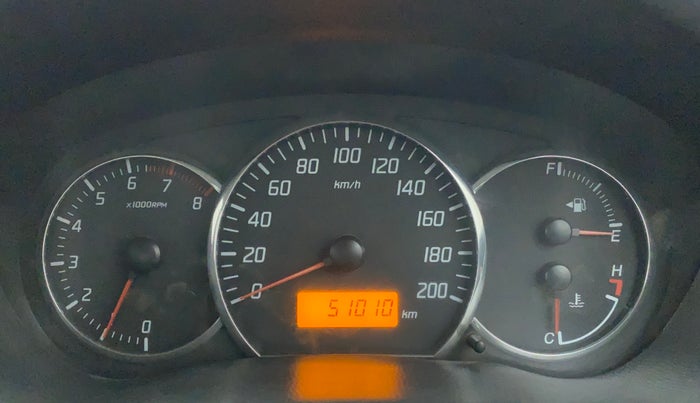 2011 Maruti Swift Dzire VXI, Petrol, Manual, 51,005 km, Odometer Image