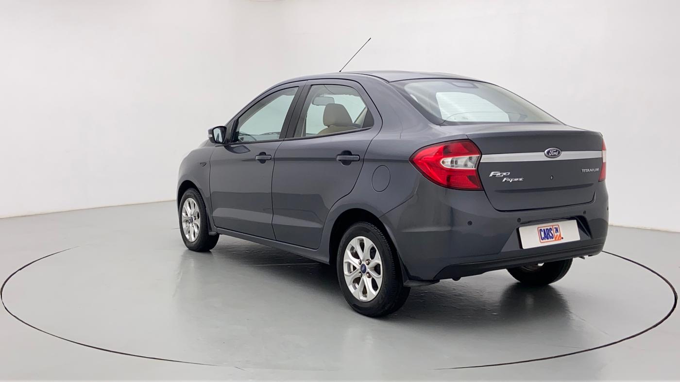 2017 Ford Figo Aspire 1.2 TITANIUM PETROL, Petrol, Manual, 30,118 km, Left Back Diagonal