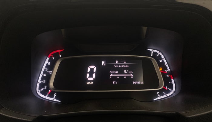 2022 KIA SONET HTX ANNIVERSARY EDITION 1.0 IMT, Petrol, Manual, 90,462 km, Odometer Image