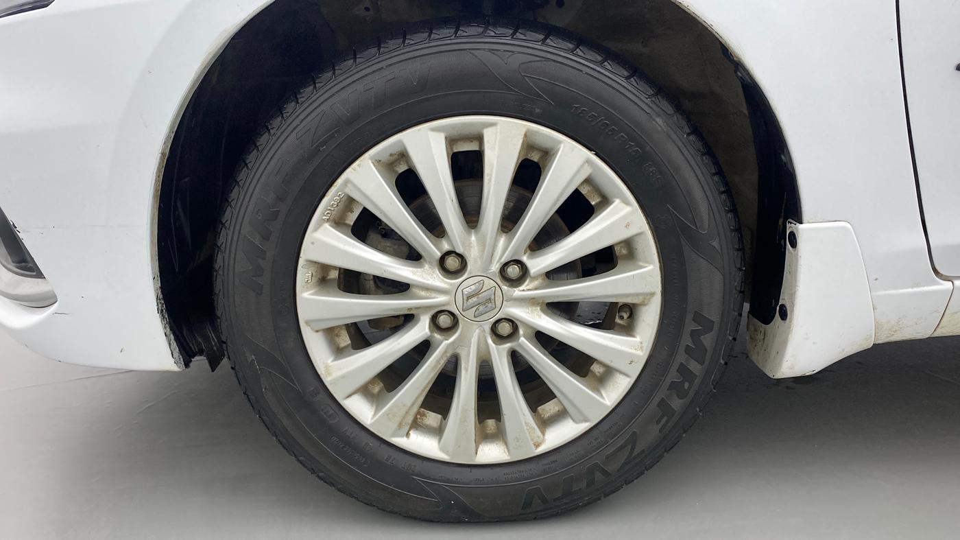 2021 Maruti Ciaz ZETA 1.5 SHVS MT PETROL, Petrol, Manual, 42,051 km, Left Front Wheel