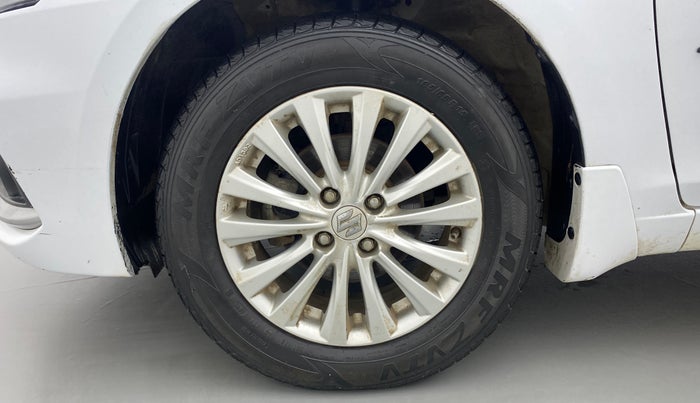2021 Maruti Ciaz ZETA 1.5 SHVS MT PETROL, Petrol, Manual, 42,051 km, Left Front Wheel