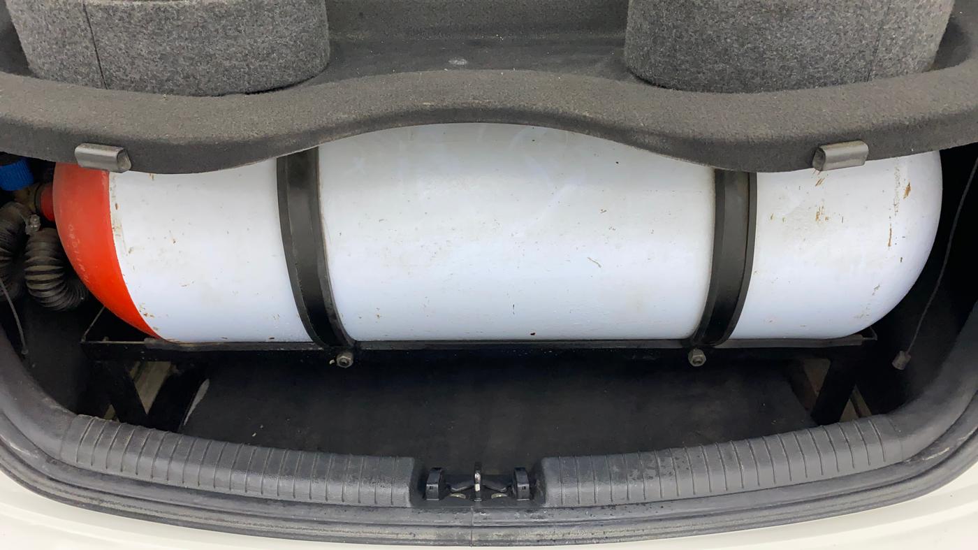 2017 Hyundai Grand i10 MAGNA 1.2 KAPPA VTVT, CNG, Manual, 51,981 km, Boot Inside