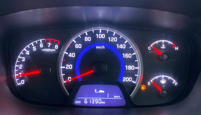2017 Hyundai Grand i10 SPORTZ 1.2 KAPPA VTVT, Petrol, Manual, 61,390 km, Odometer Image