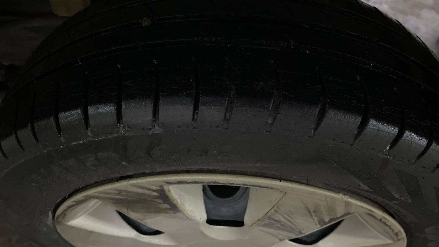 2018 Maruti Alto K10 VXI (O) AMT, Petrol, Automatic, 95,256 km, Left Rear Tyre Tread