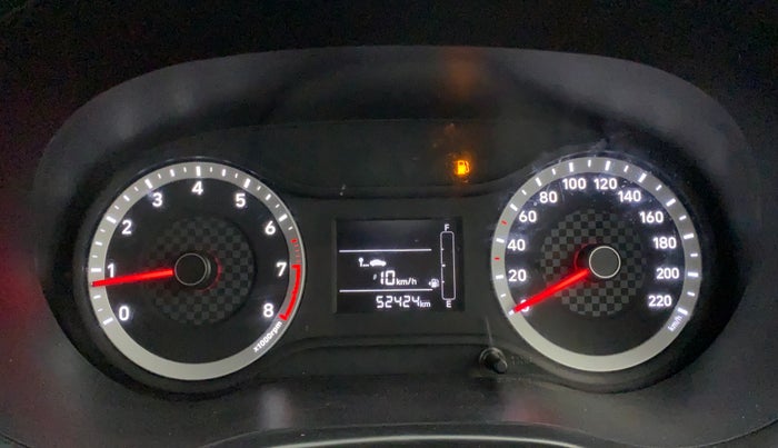 2020 Hyundai AURA S 1.2, Petrol, Manual, 52,404 km, Odometer Image