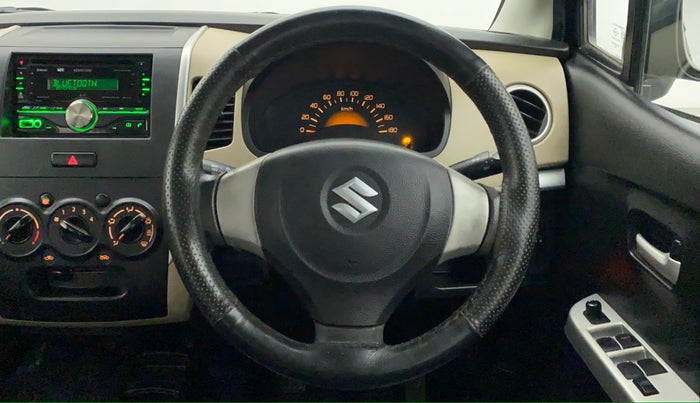 2015 Maruti Wagon R 1.0 LXI CNG, CNG, Manual, 59,722 km, Steering Wheel Close Up