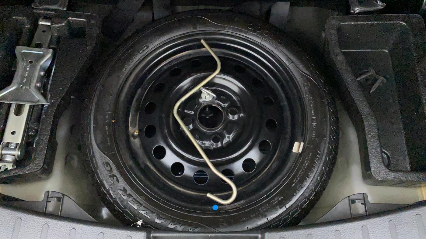 2018 Maruti Wagon R 1.0 VXI, Petrol, Manual, 16,634 km, Spare Tyre