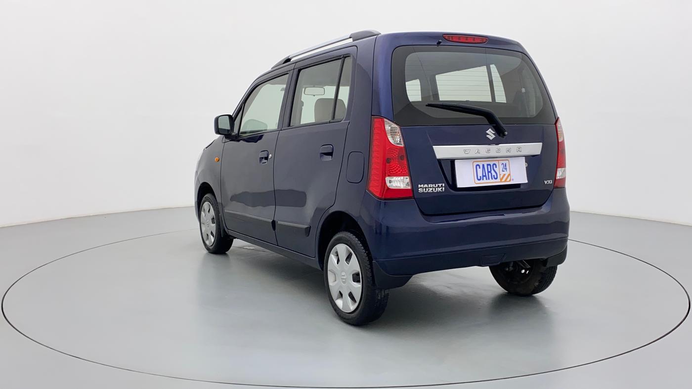 2018 Maruti Wagon R 1.0 VXI, Petrol, Manual, 16,634 km, Left Back Diagonal